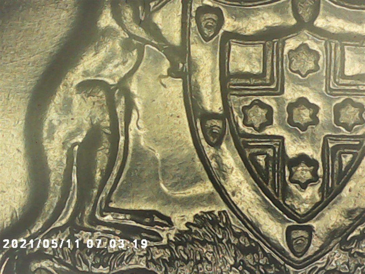 1954-Australia-Proof-Sixpence-Coin-With-Error-On-Both-Sides!